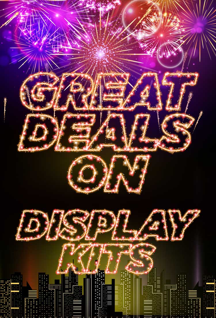 Great deals on all fireworks display kits 