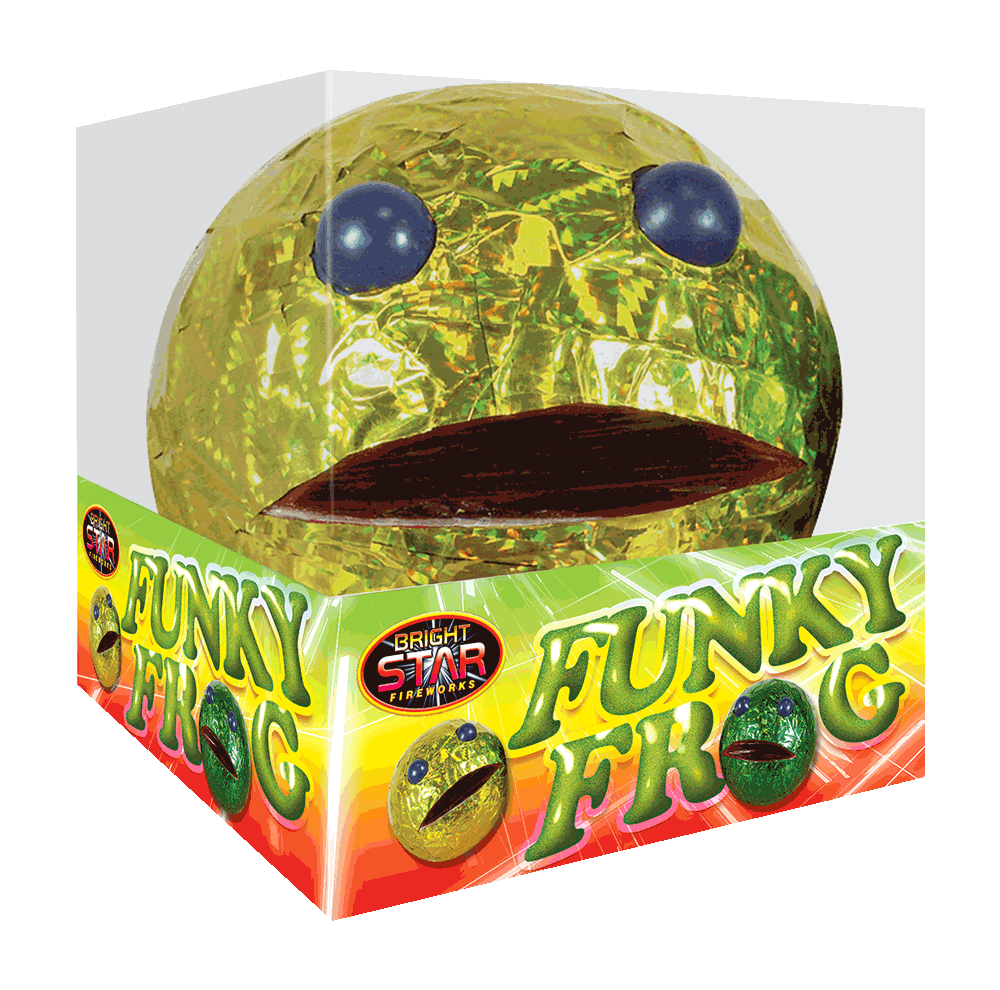 Funky Frog Fountain Firework from Home Delivery Fireworks