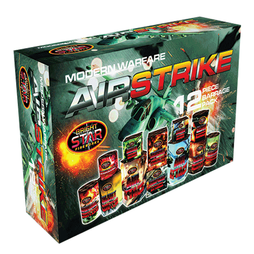 Air Strike Barrage Pack from Home Delivery Fireworks