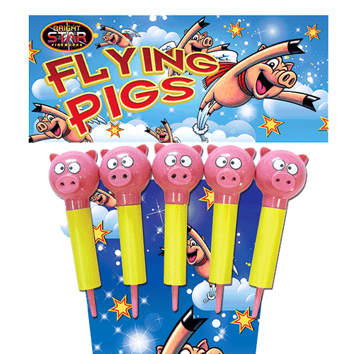Flying Pigs Rocket Fireworks Pack from Home Delivery Fireworks
