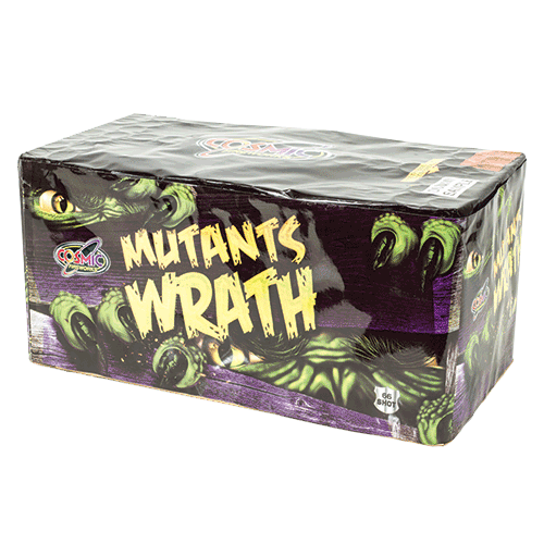 Mutants Wrath 66 Shot Barrage Fireworks from Home Delivery Fireworks