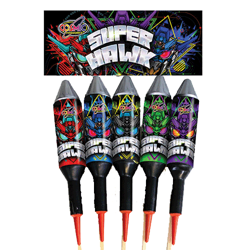 Super Hawk Rocket Pack from Home Delivery Fireworks