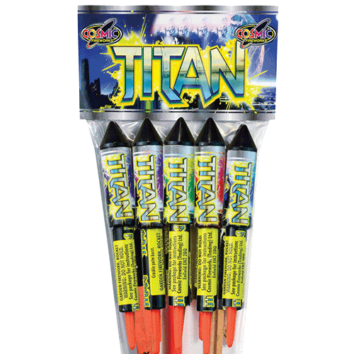 Titan Rocket Pack from Home Delivery Fireworks