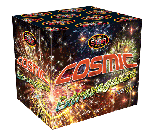 Cosmic Extravaganza Fountain Fireworks from Home Delivery Fireworks