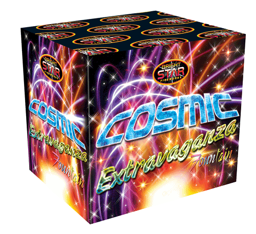 Cosmic Extravaganza Fountain Fireworks from Home Delivery Fireworks