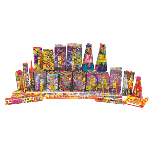 Giant Bonfire Fireworks Selection Box 26pce