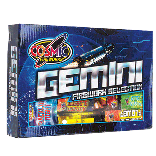 Gemini Fireworks Selection Box from Home Delivery Fireworks