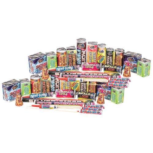 Gemini Fireworks Selection Box from Home Delivery Fireworks