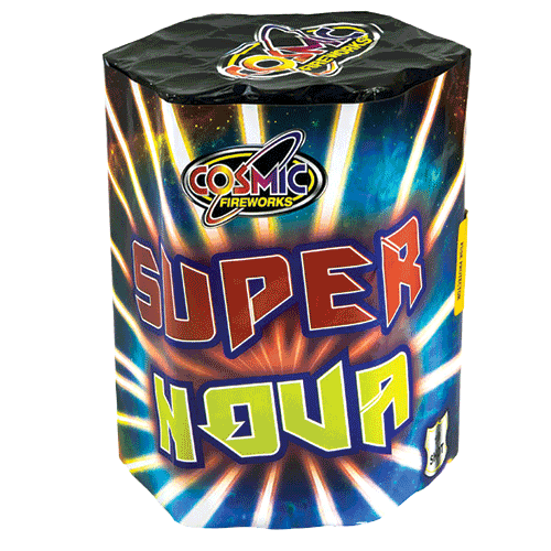 Super Nova 19 Shot Barrage Fireworks from Home Delivery Fireworks