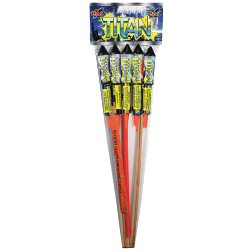 Titan Rocket Pack from Home Delivery Fireworks